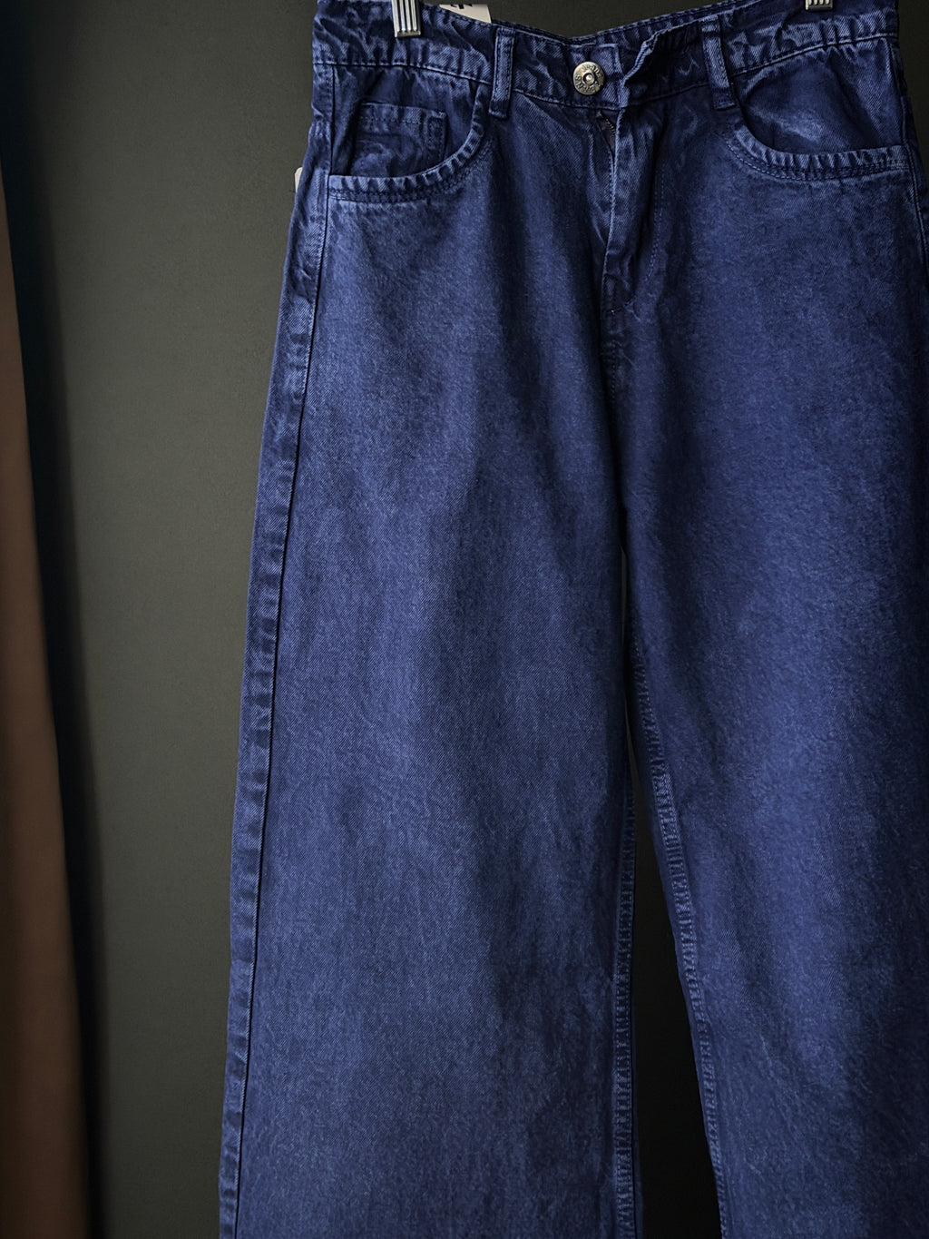 Riot Blue Washed Denim WideLeg Baggy JN11/6