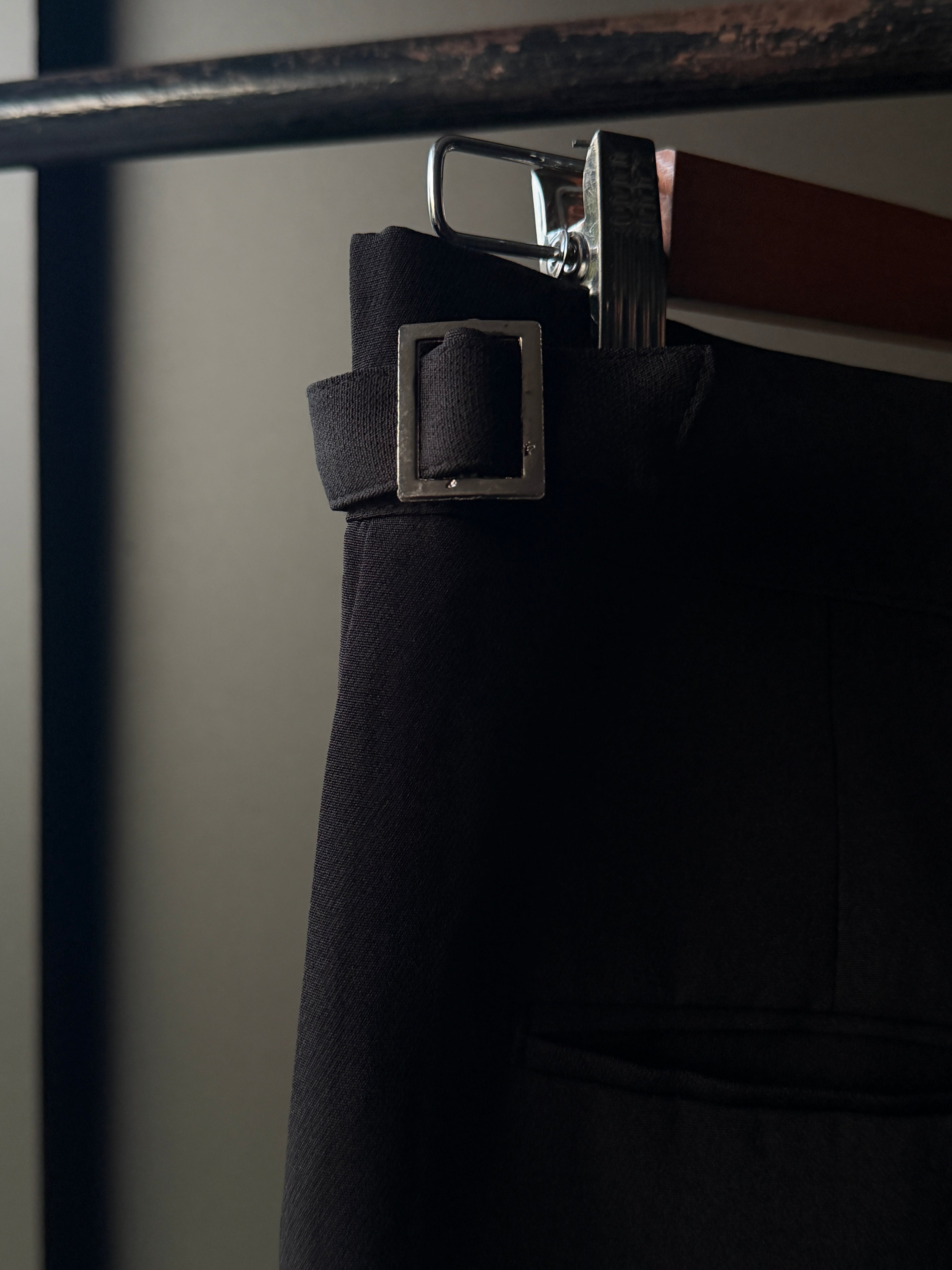 Onyx Black Tailored                Formal Gurkha pants FT1/2