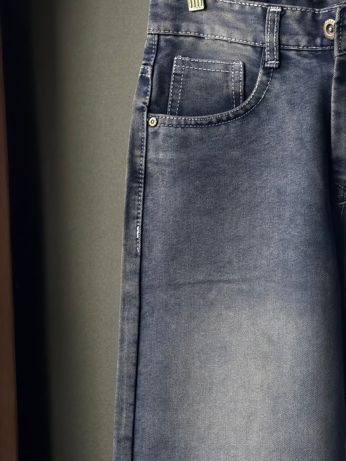 Foundry Blue Denim             Wideleg Baggy JN6/4
