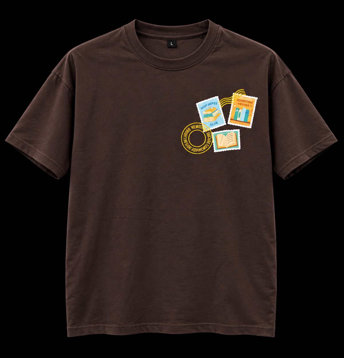 85 Complimentary Graphic Oversized T-shirt