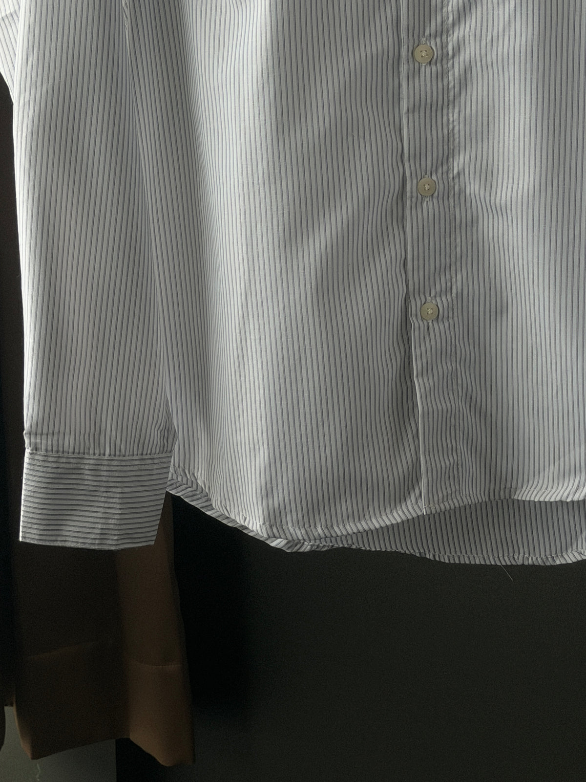 Silver Mist Classic Stripe  FullSleeve Shirts