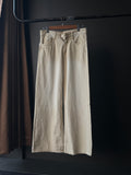 Orvyn Cream Washed Shade Denim WideLeg Baggy Jn10/6