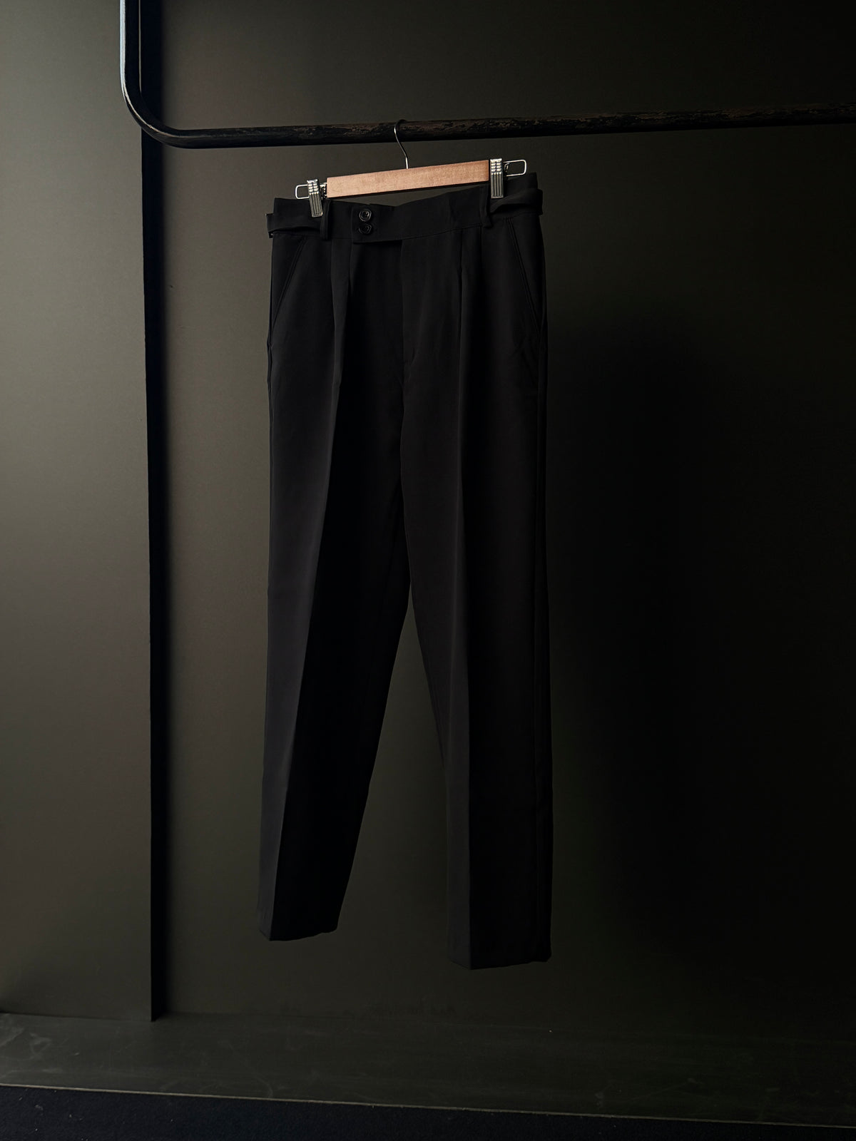 Onyx Black Tailored                Formal Gurkha pants FT1/2