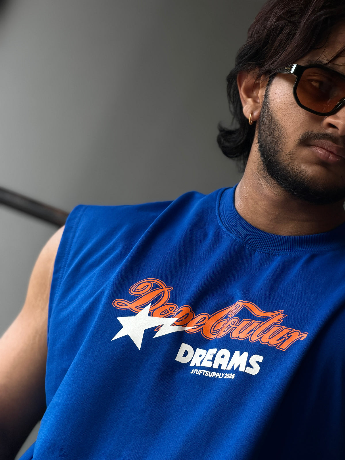 Dope Dreams Cobalt          Sleeveless TShirt