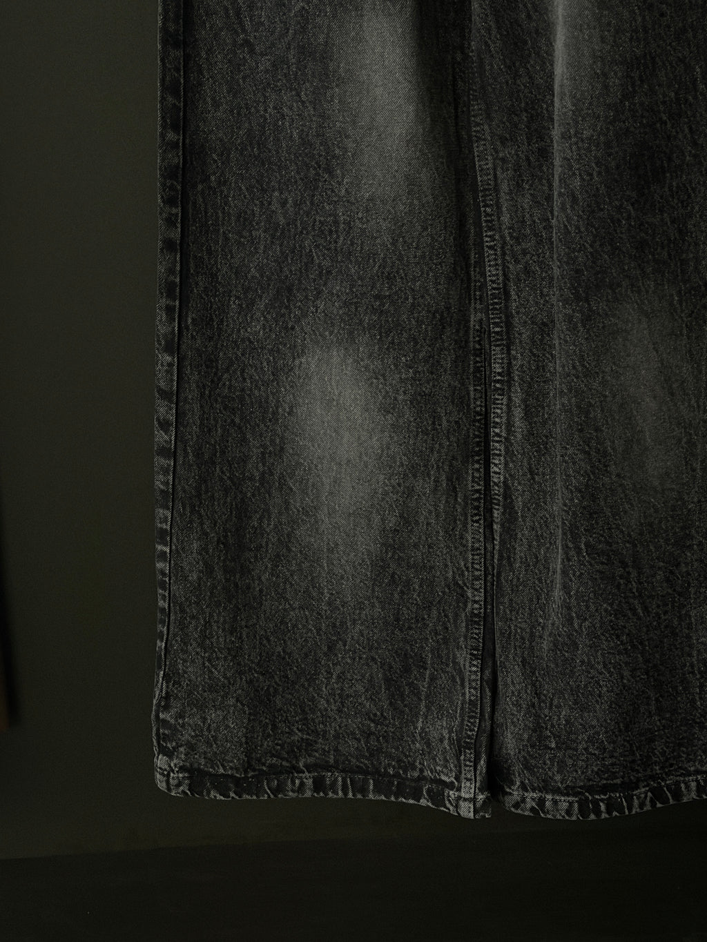 Outlaw Acid Washed Denim WideLeg Baggy JN11/5