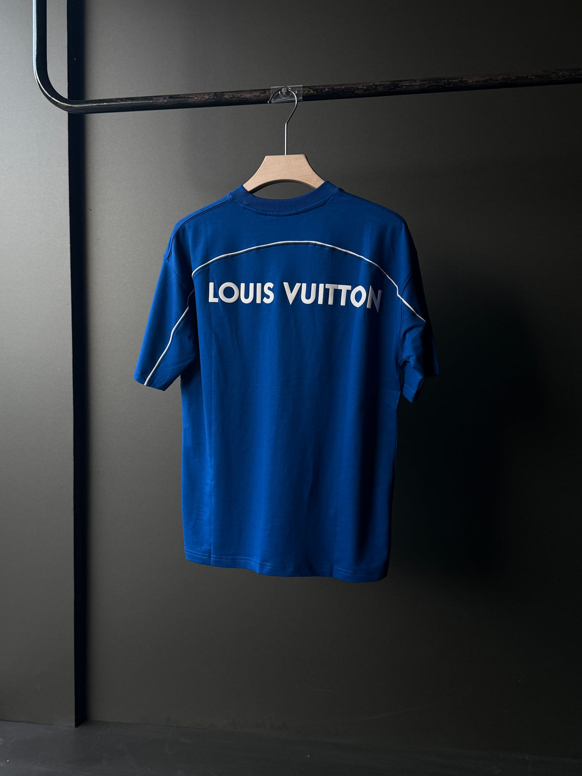 Blue Tee & Black Baggy                       Street Wear Outfit Combo