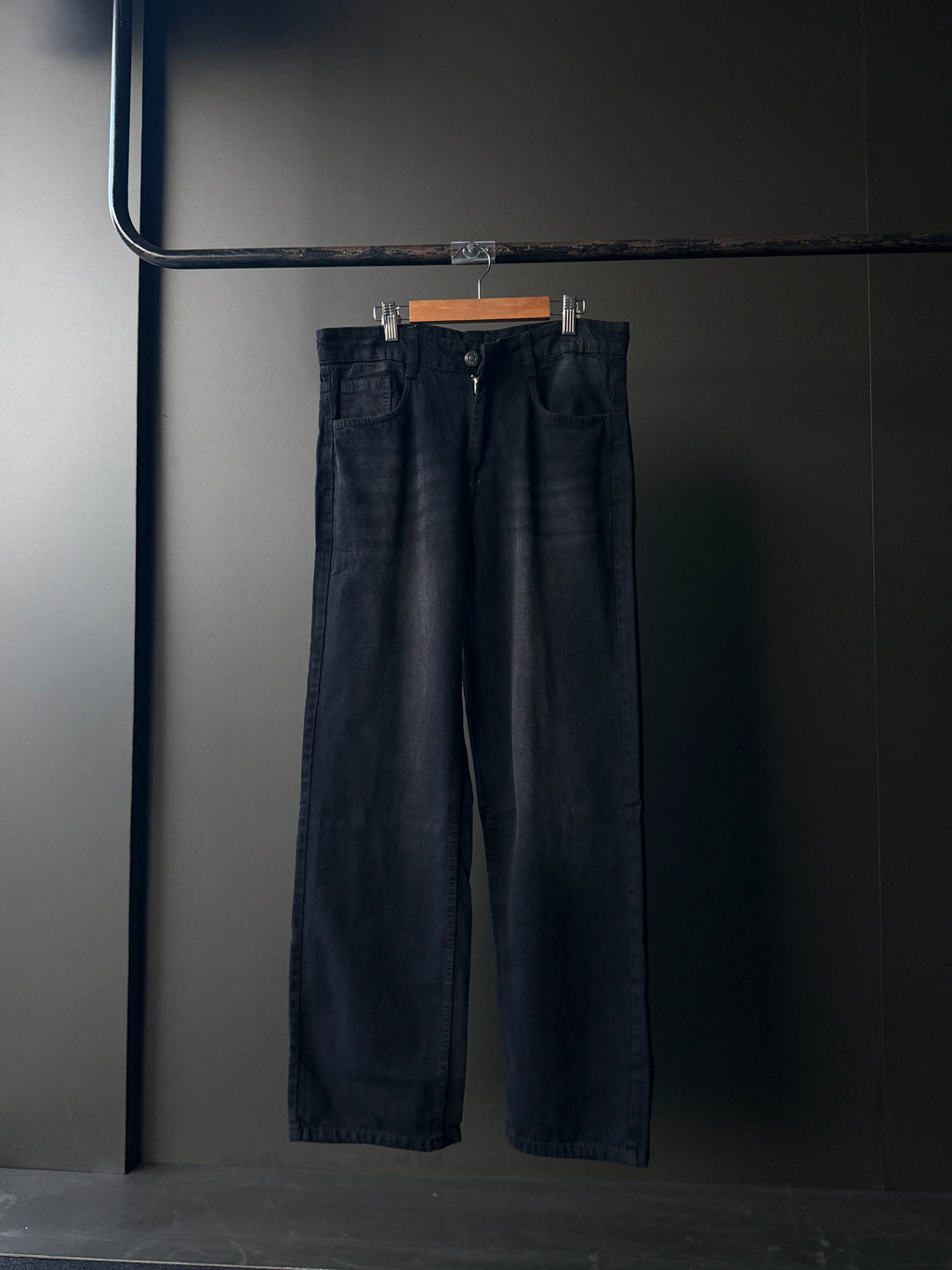 Blue Tee & Black Baggy                       Street Wear Outfit Combo