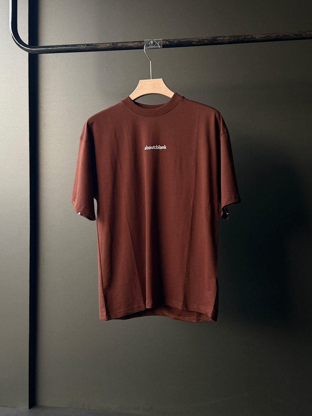Brown Tee & Black                                Street Wear Outfit Combo