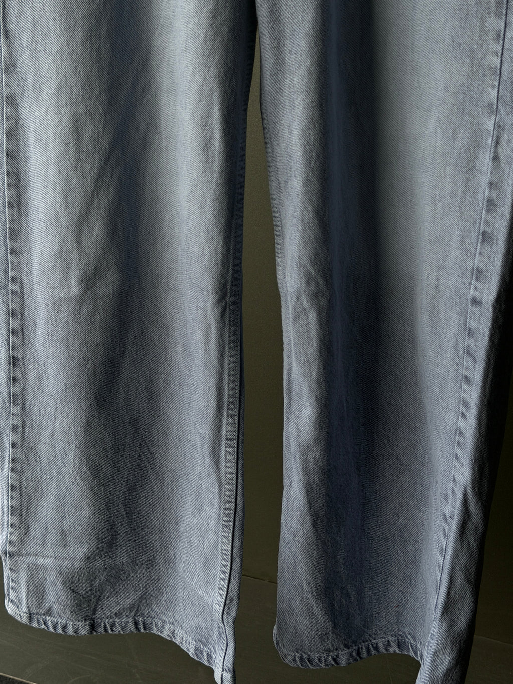 Silver Quarry Washed Denim WideLeg Baggy Jn12/5