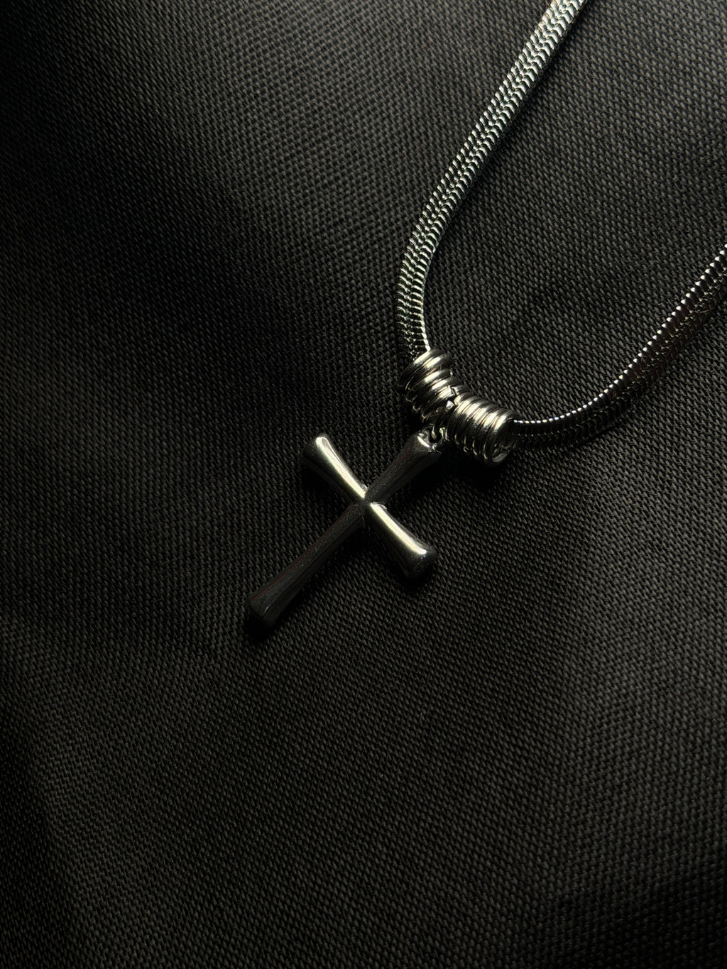 Imp Stainless Cross Chains