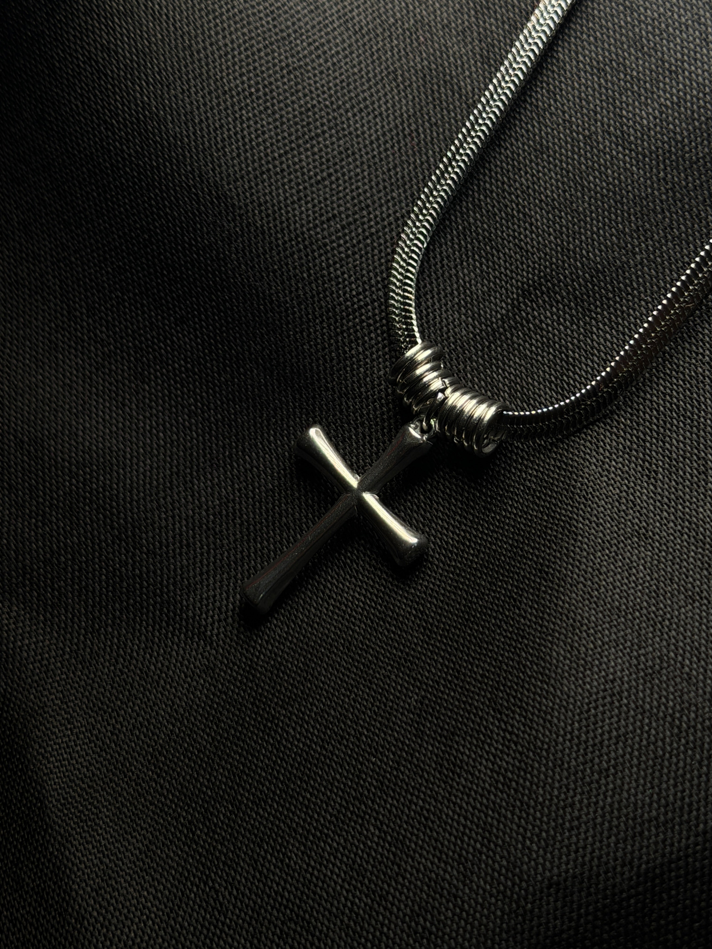 Imp Stainless Cross Chains