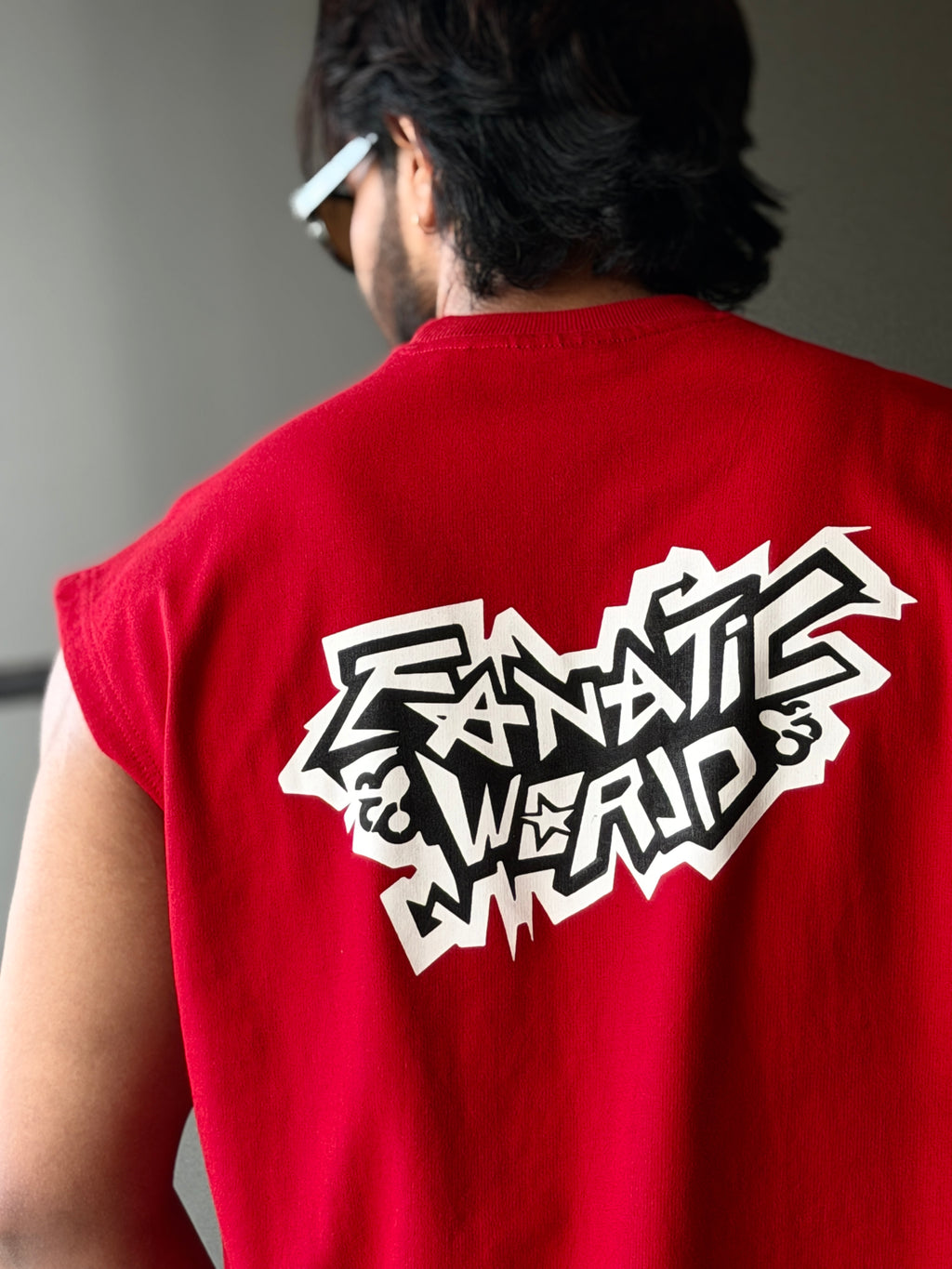 Fanatic Riot Red               Sleeveless TShirt