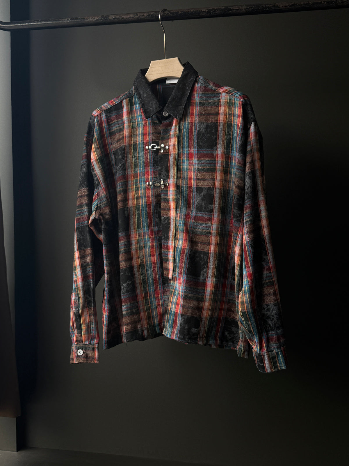 Outlaw Plaid IMP Brush Cotton Fullsleeve Shirt