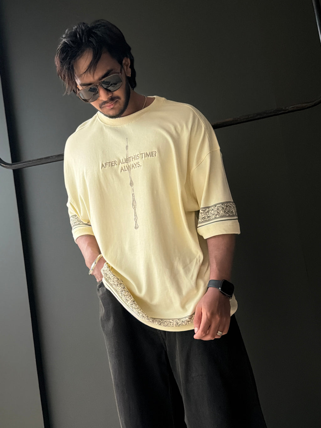 Complimentary Graphic Oversized Tshirt 13