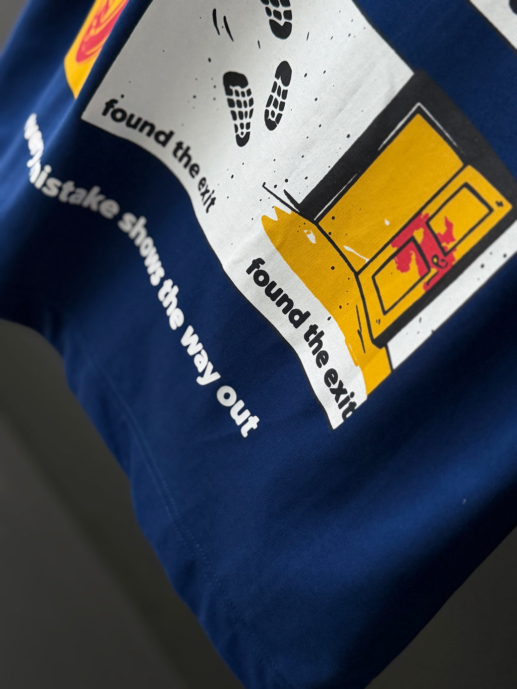 Dead Route Navy             FiveSleeve TShirts