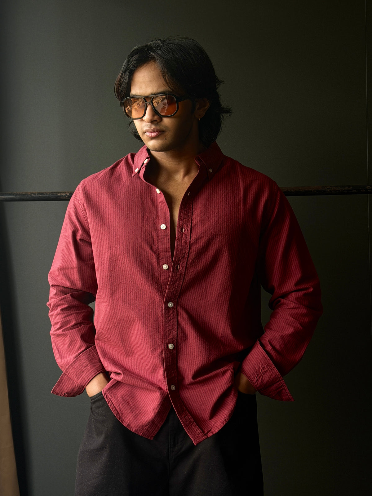 Elian Stripe Old Money            FullSleeve Shirts
