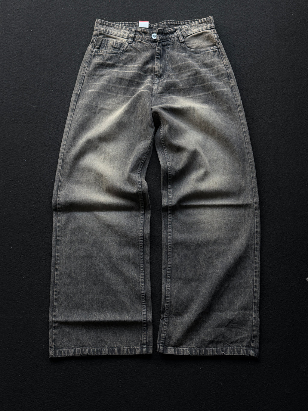 Carbon Smoke Denim                     WideLeg Baggy Jn1/1