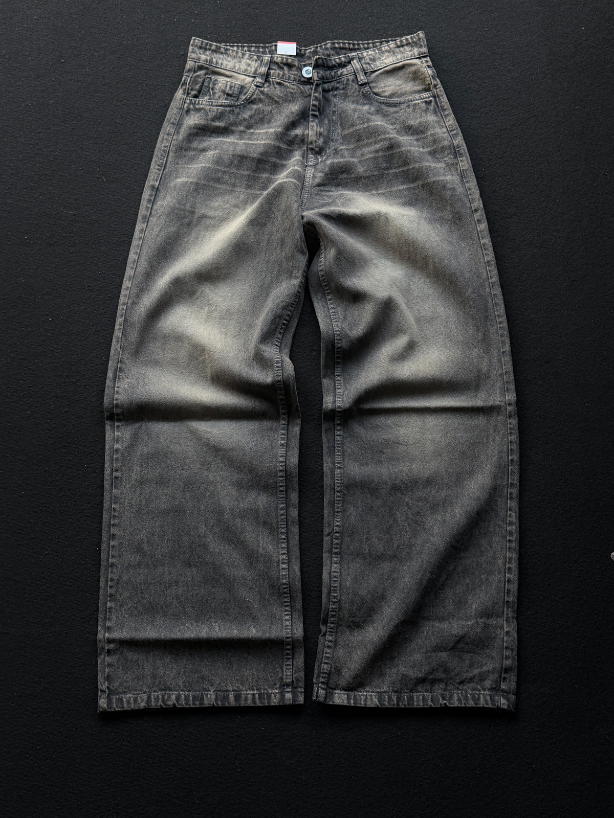 Carbon Smoke Denim                     WideLeg Baggy Jn1/1