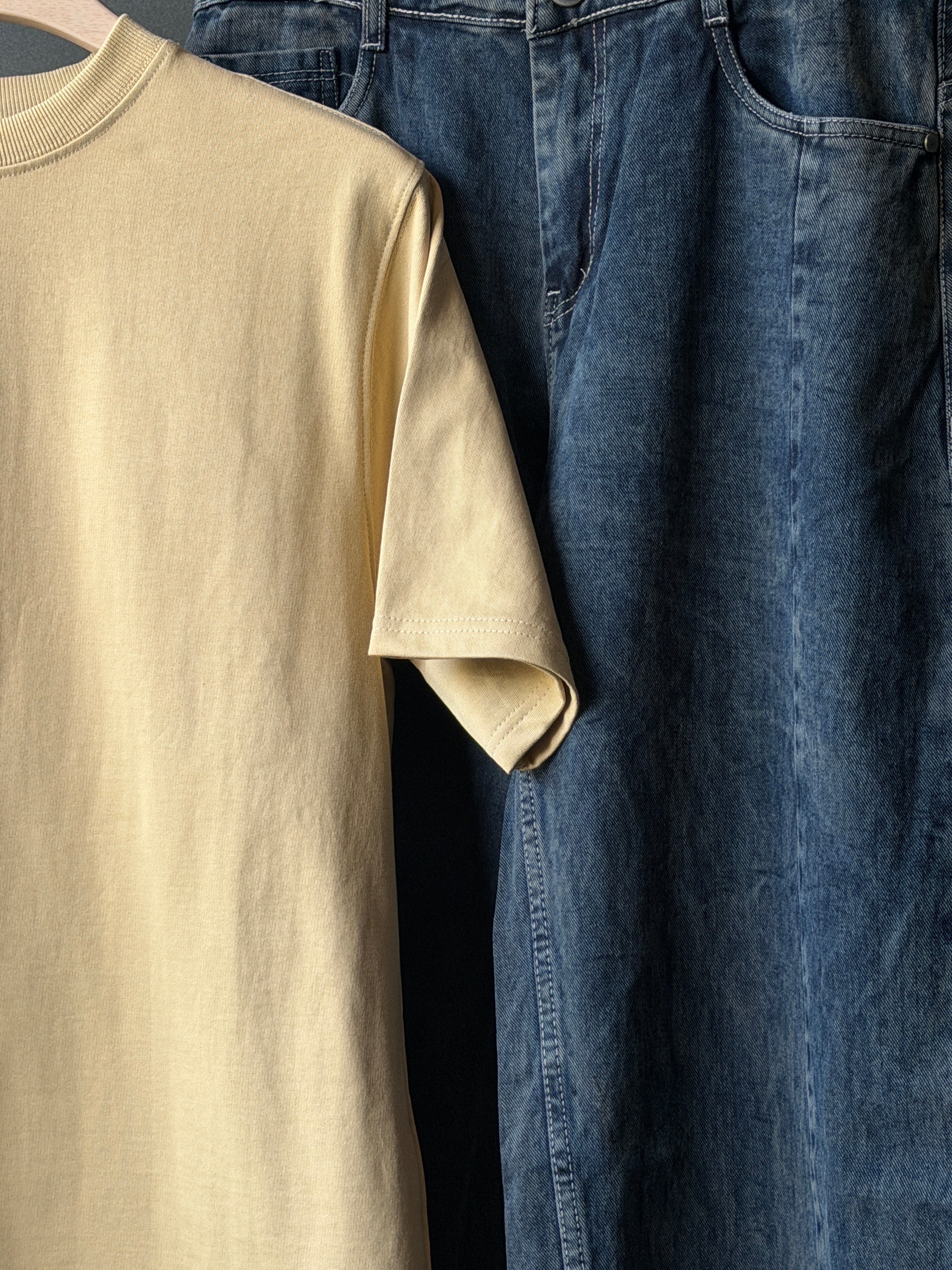 Sand Drift Streetwear Combo FiveSleeve Tee & barrel Baggy