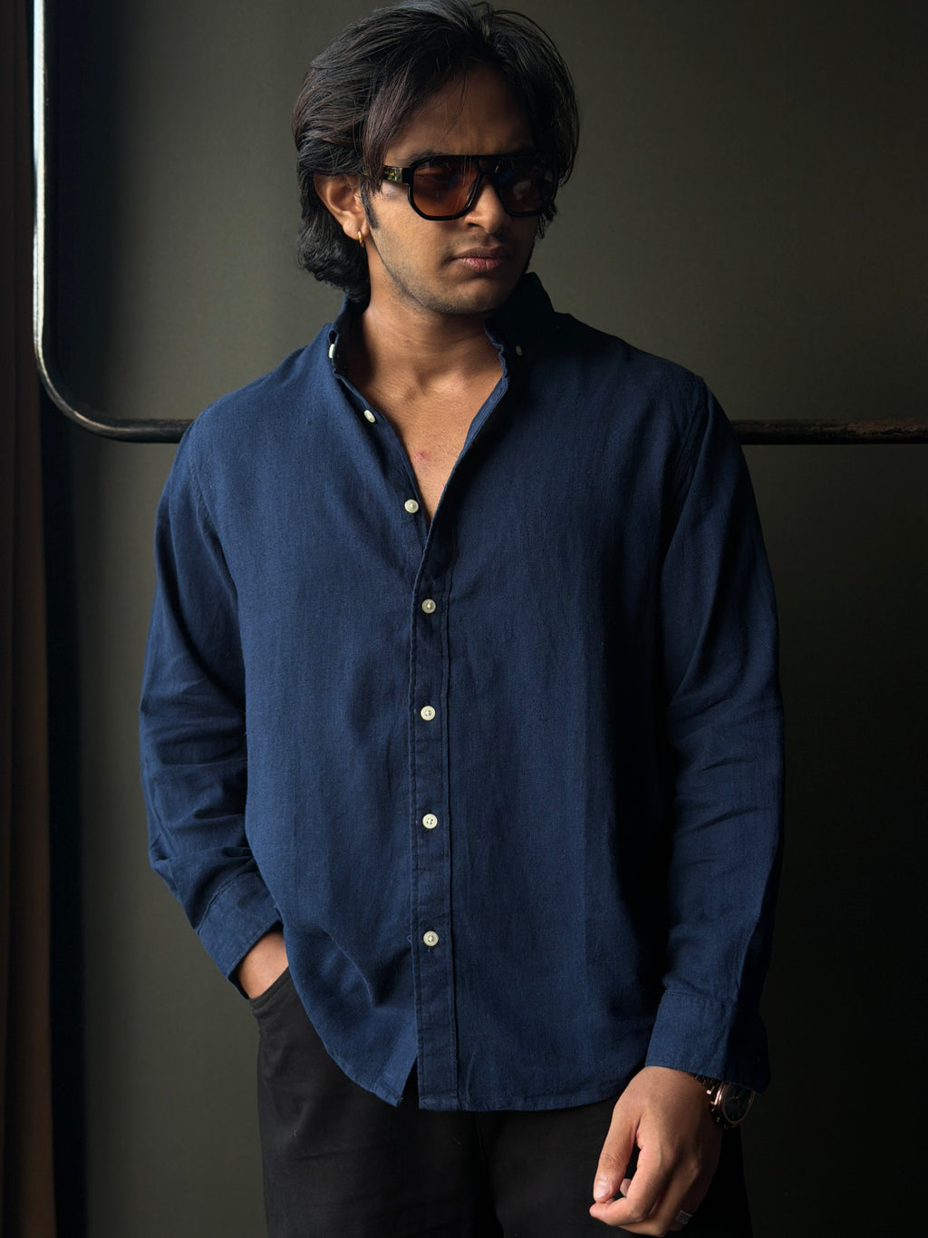 Montre Old Money Signature    Linen FullSleeve Shirts
