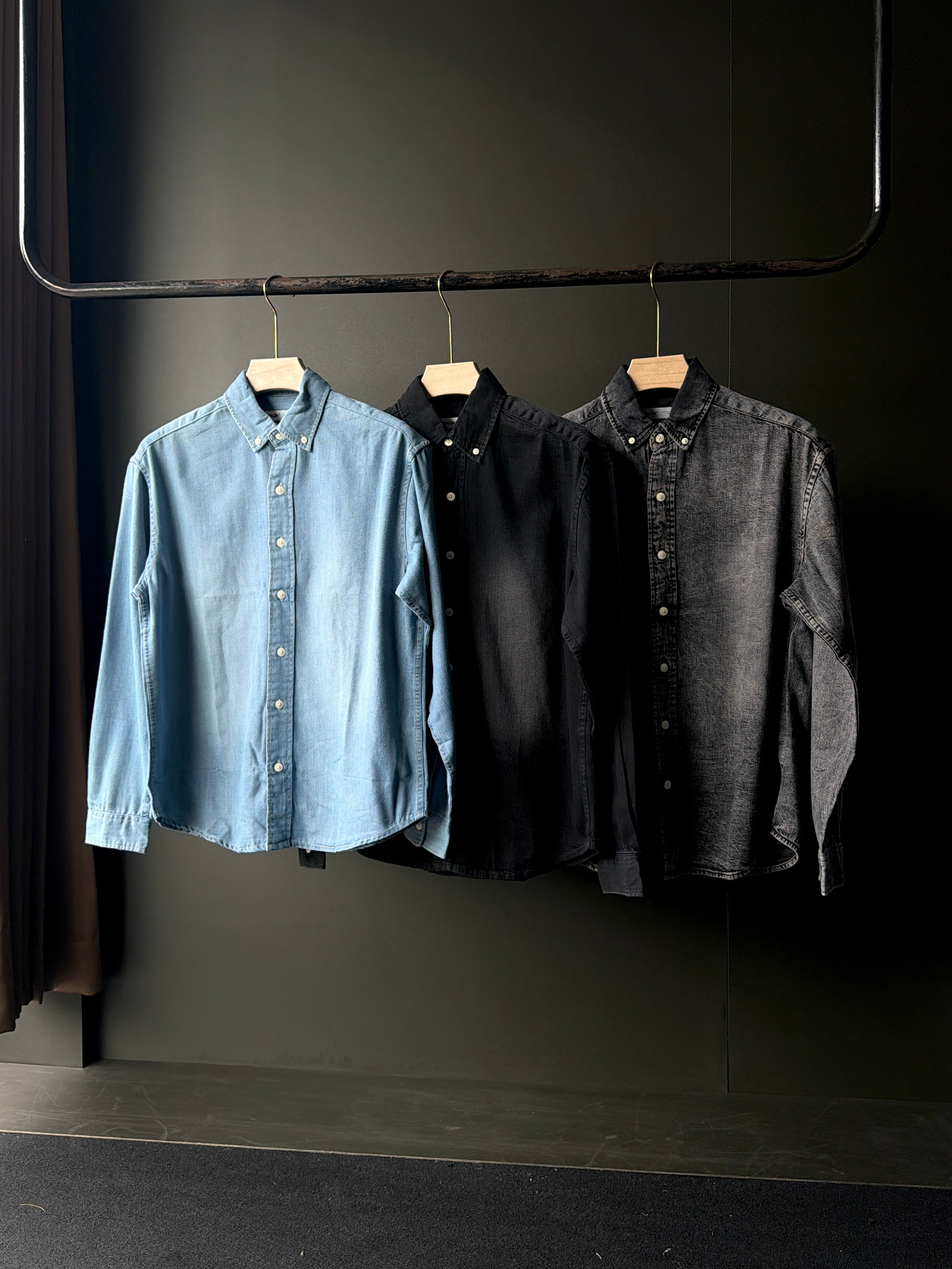 The Retro Fade Denim      Fullsleeve Shirts