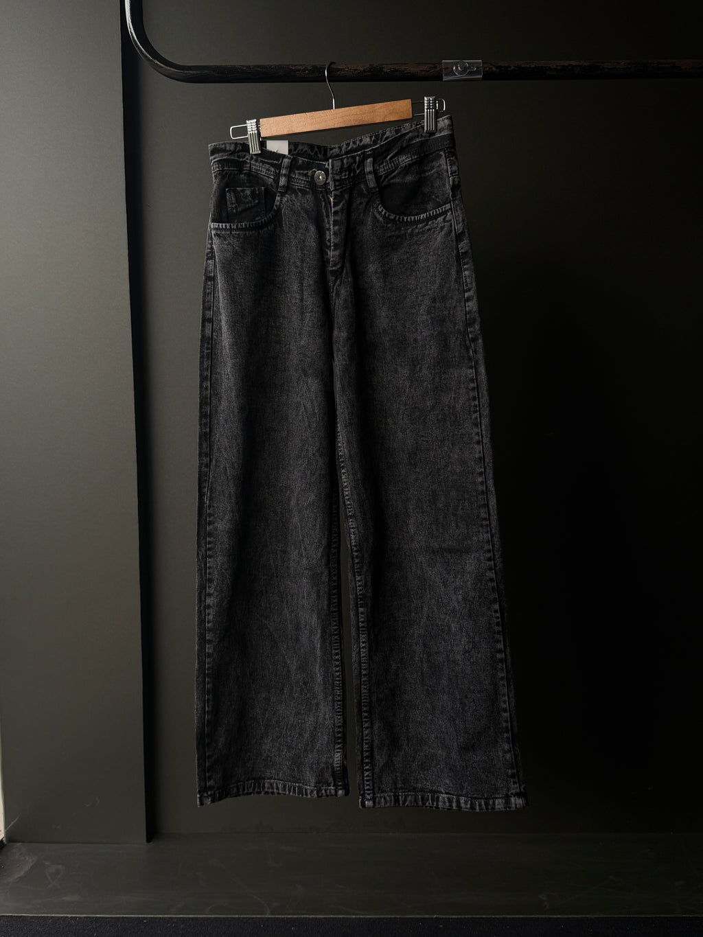 Rivet Haze Washed Denim  WideLeg Baggy Jn12/1