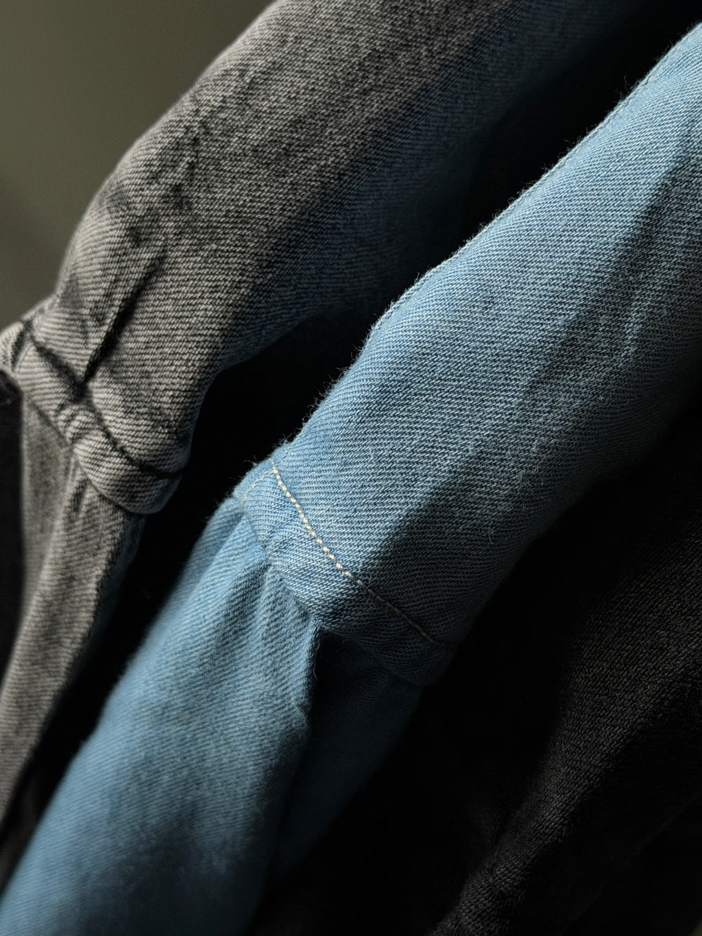 The Retro Fade Denim      Fullsleeve Shirts