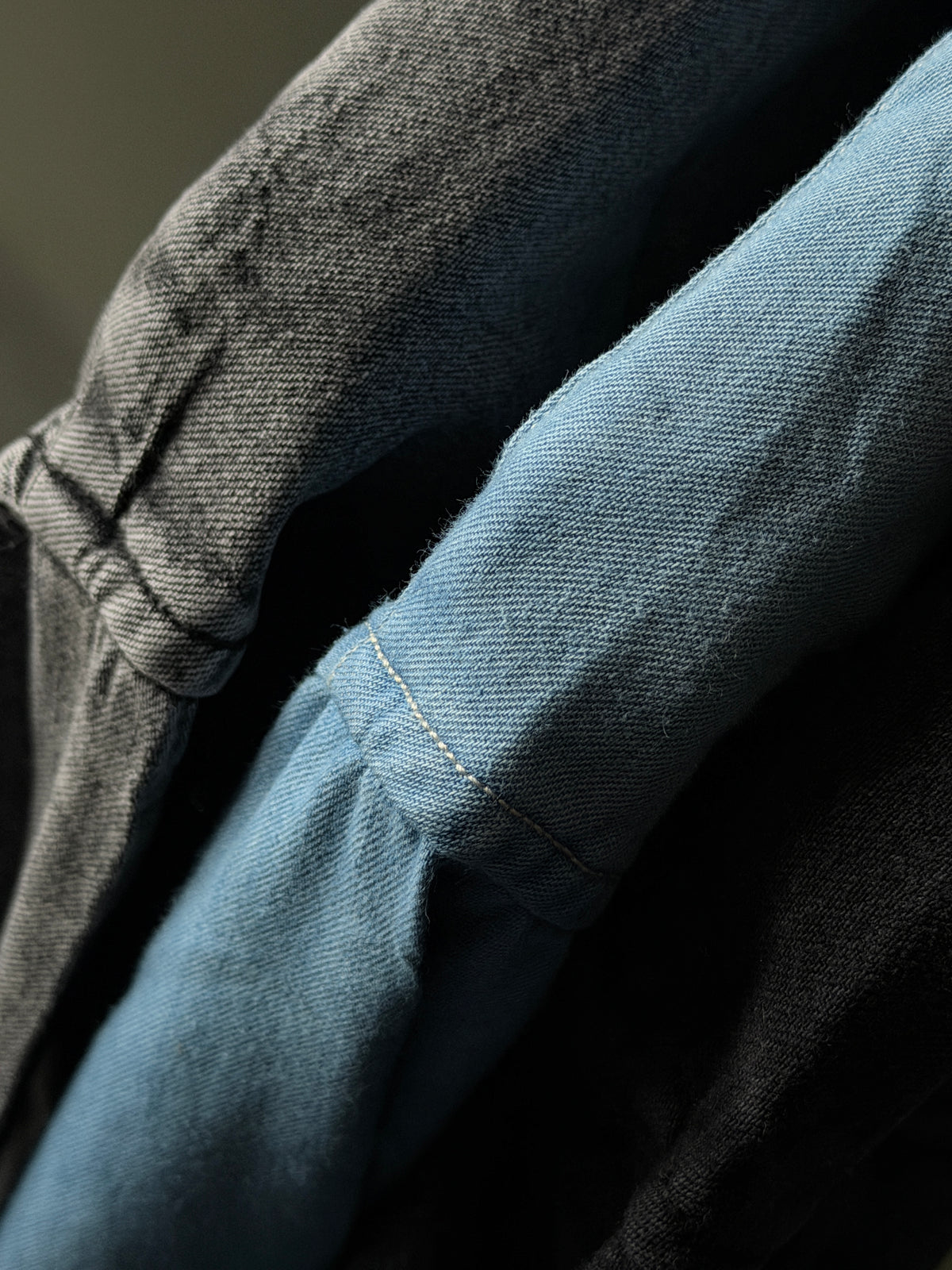 The Retro Fade Denim      Fullsleeve Shirts