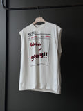 Watch Me Ivory                 Sleeveless TShirt