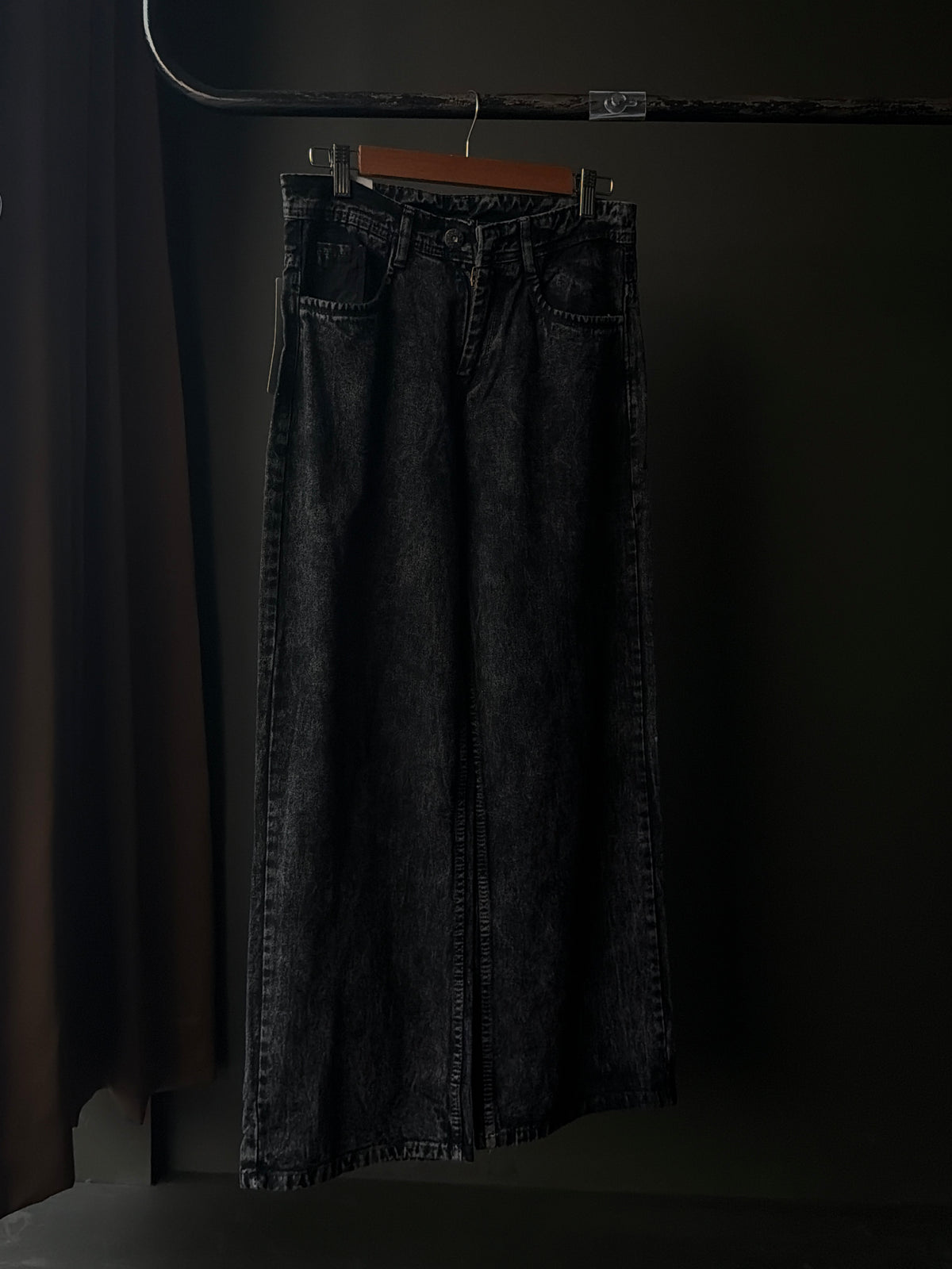 Rogue Stone Washed Denim WideLeg Baggy JN11/1