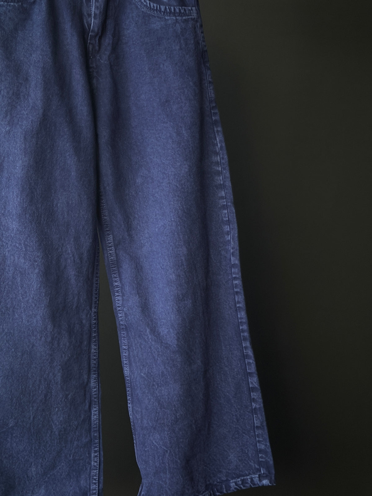 Riot Blue Washed Denim WideLeg Baggy JN11/6