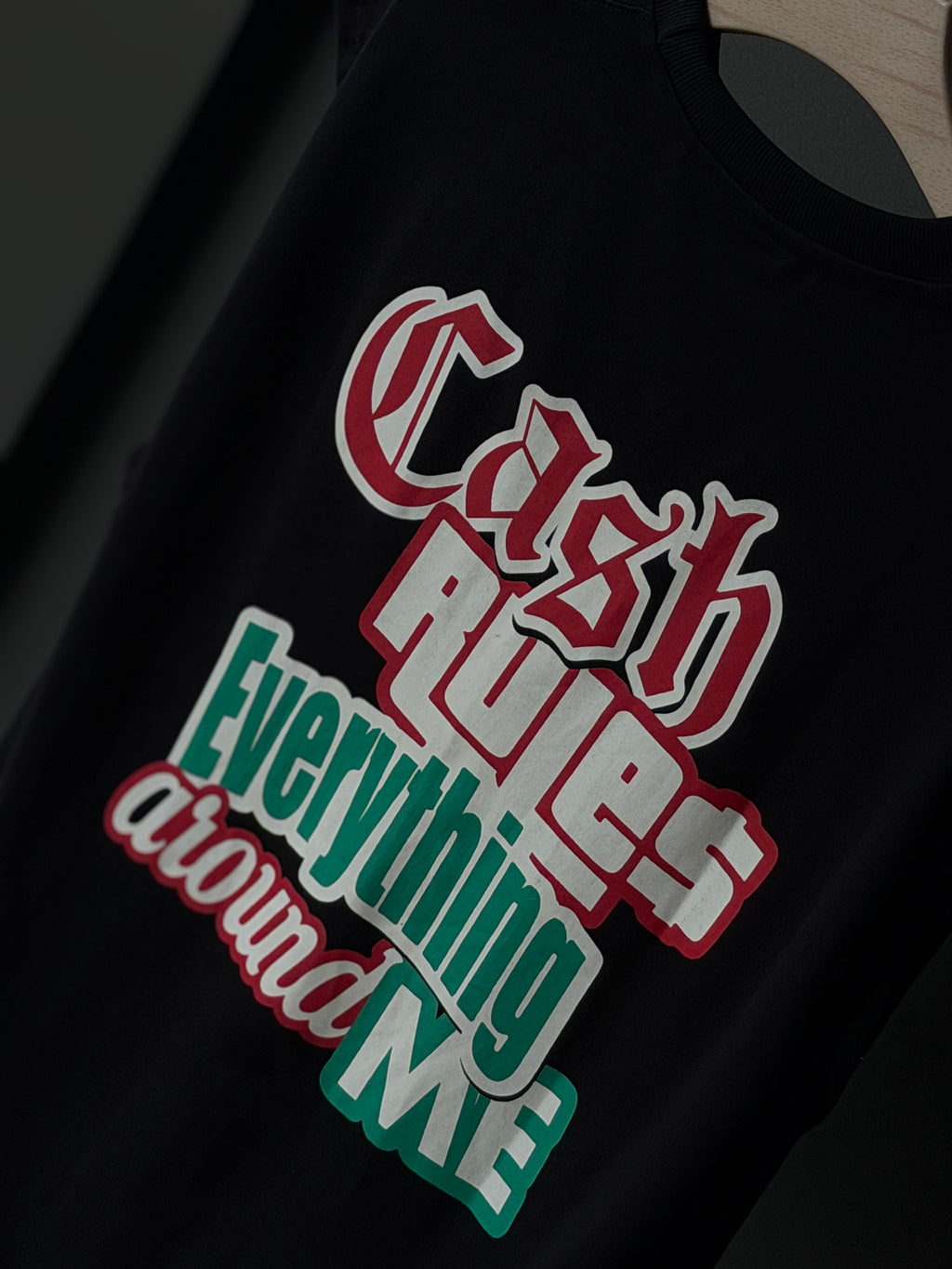 Cash Riot Black                Sleeveless TShirt