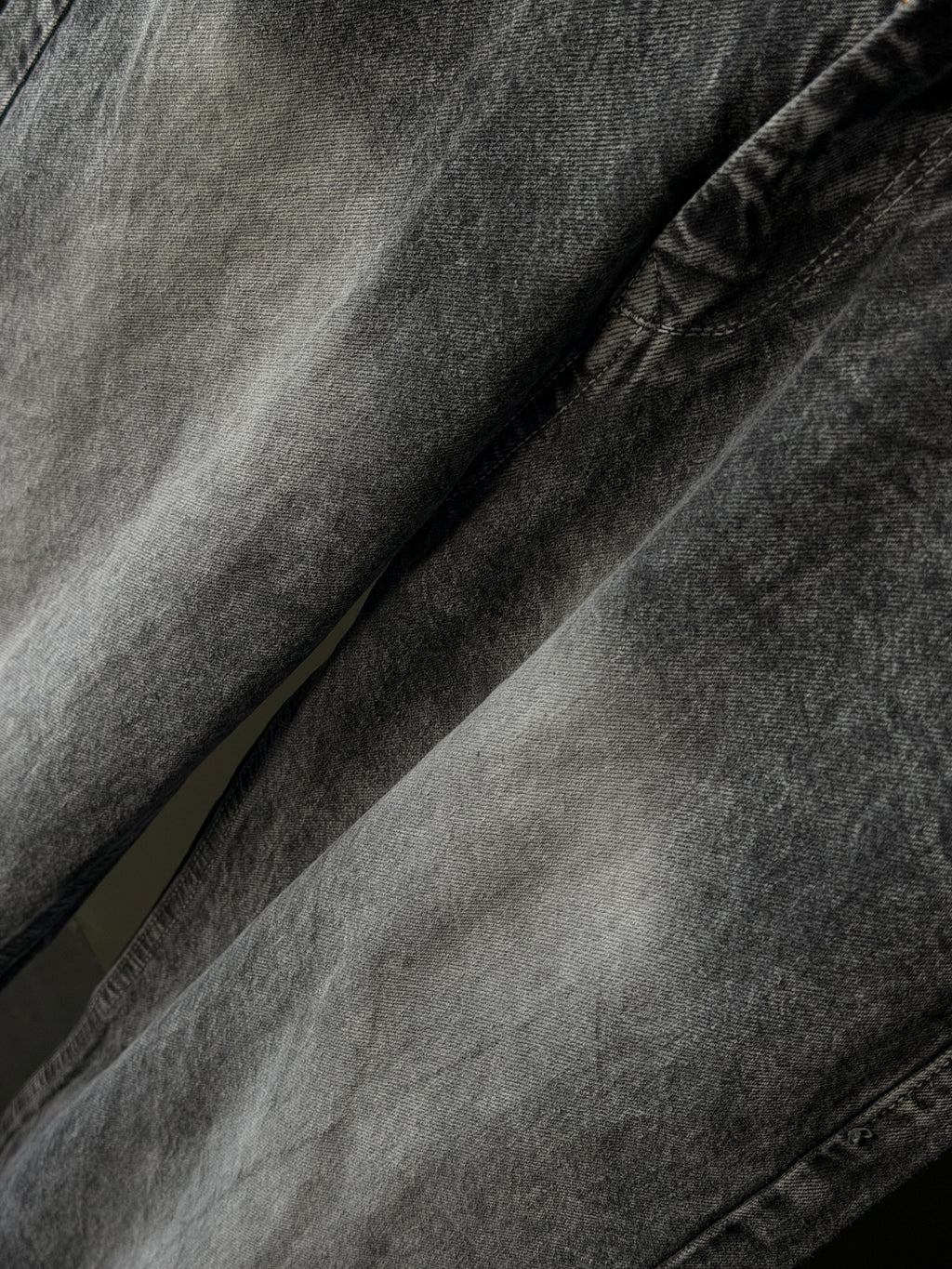 Veltrix Light smoke grey fade Denim WideLeg Baggy Jn10/2