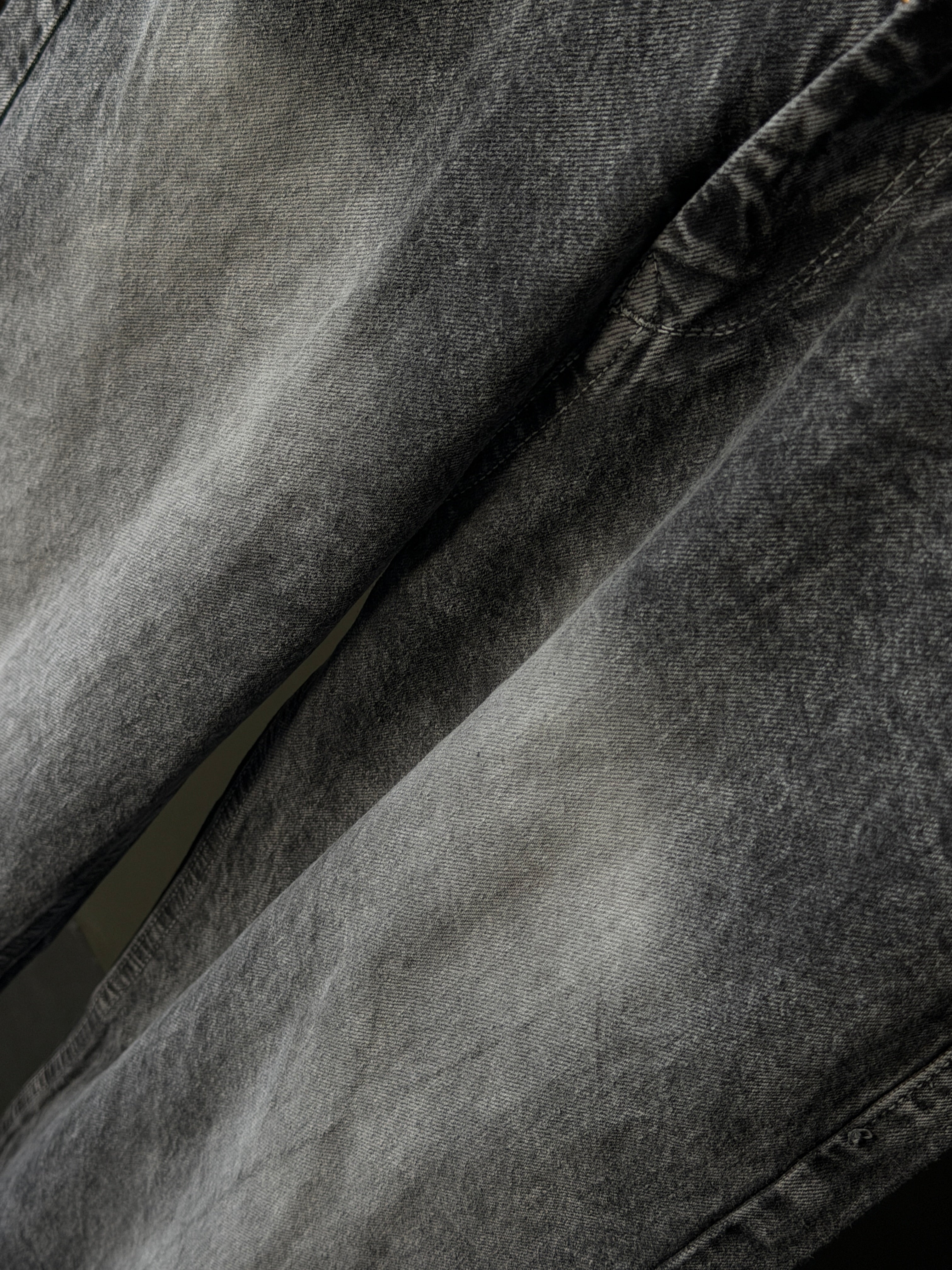 Veltrix Light smoke grey fade Denim WideLeg Baggy Jn10/2