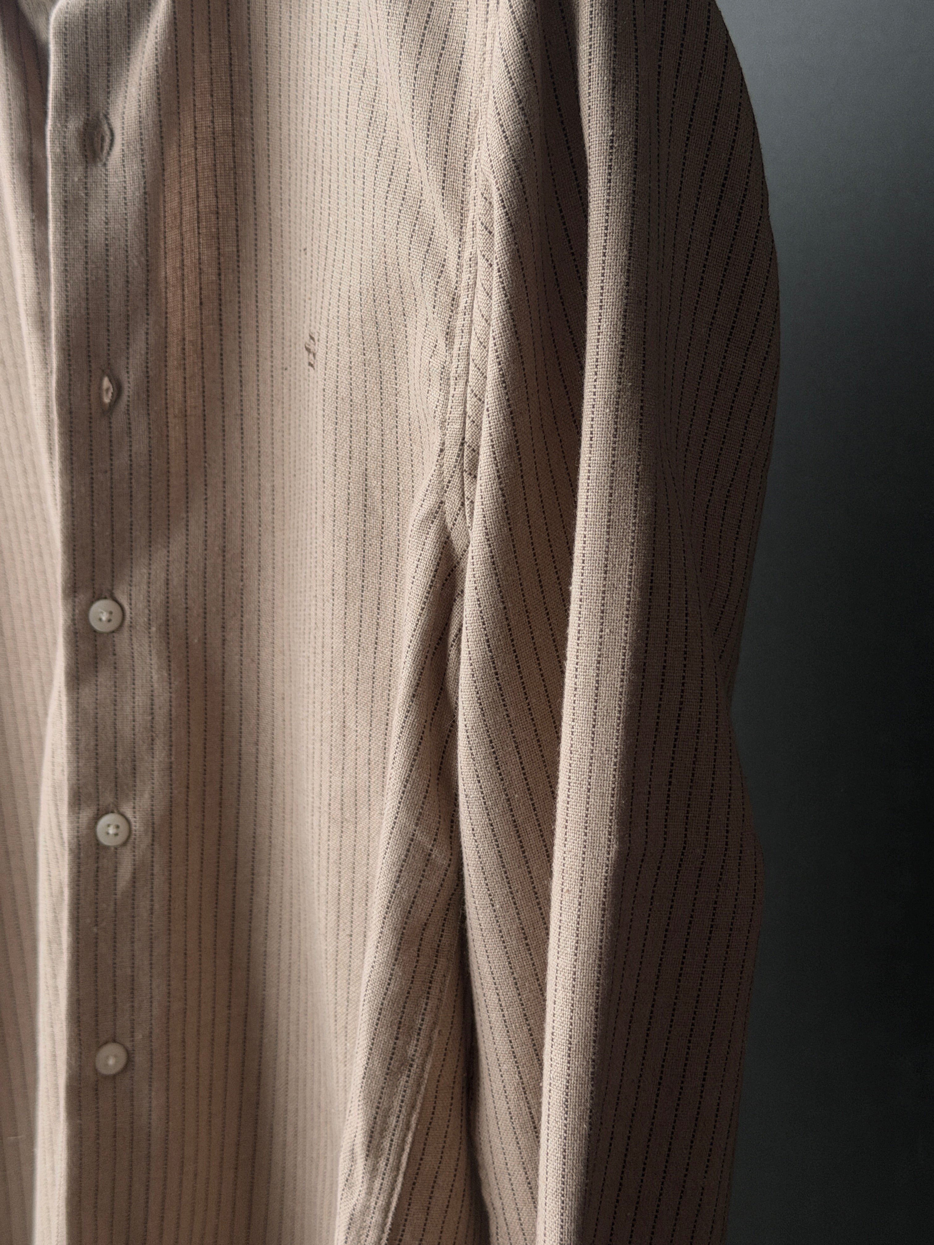 Desert Sand Classic Stripe FullSleeve Shirt