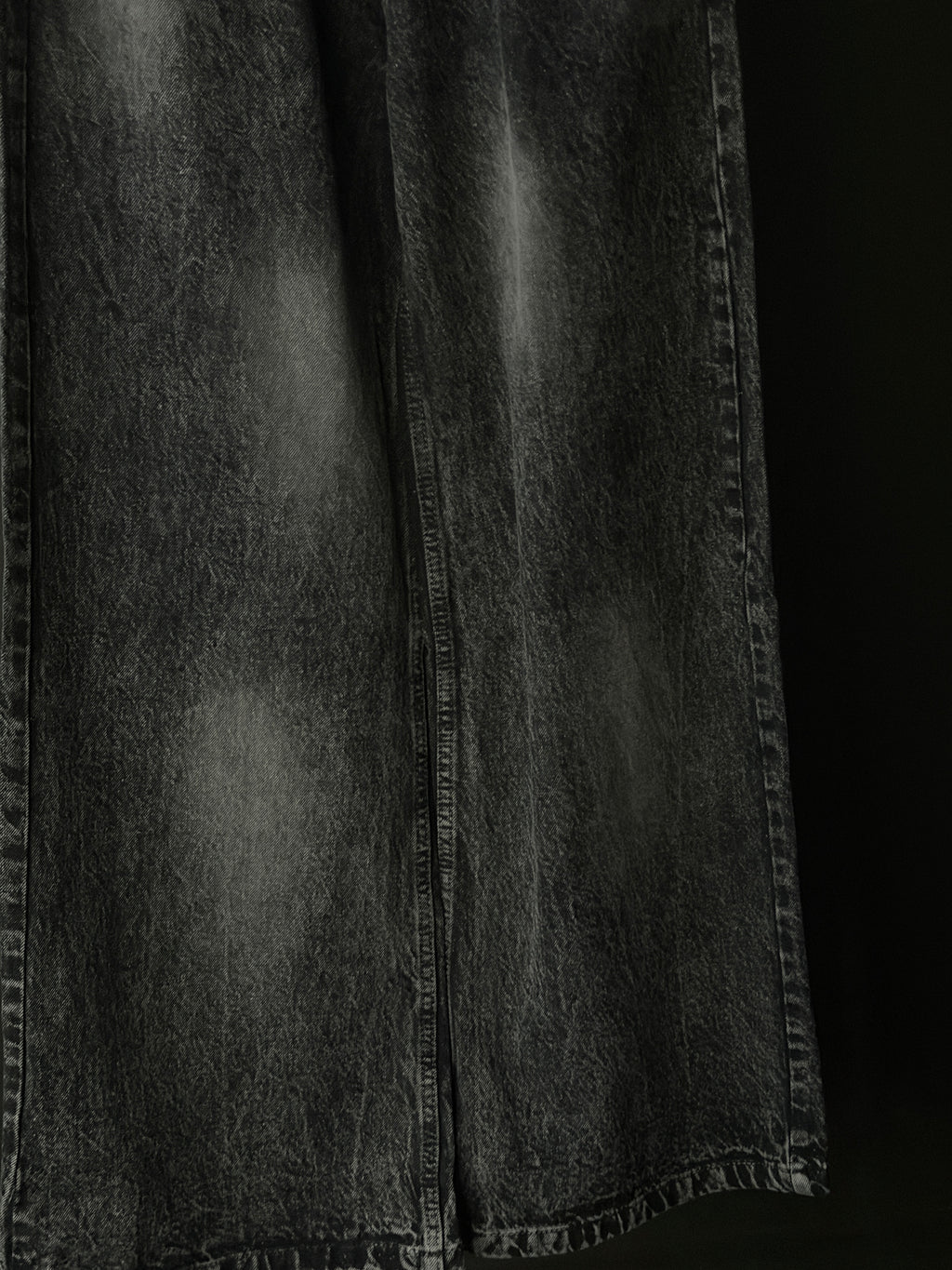 Outlaw Acid Washed Denim WideLeg Baggy JN11/5