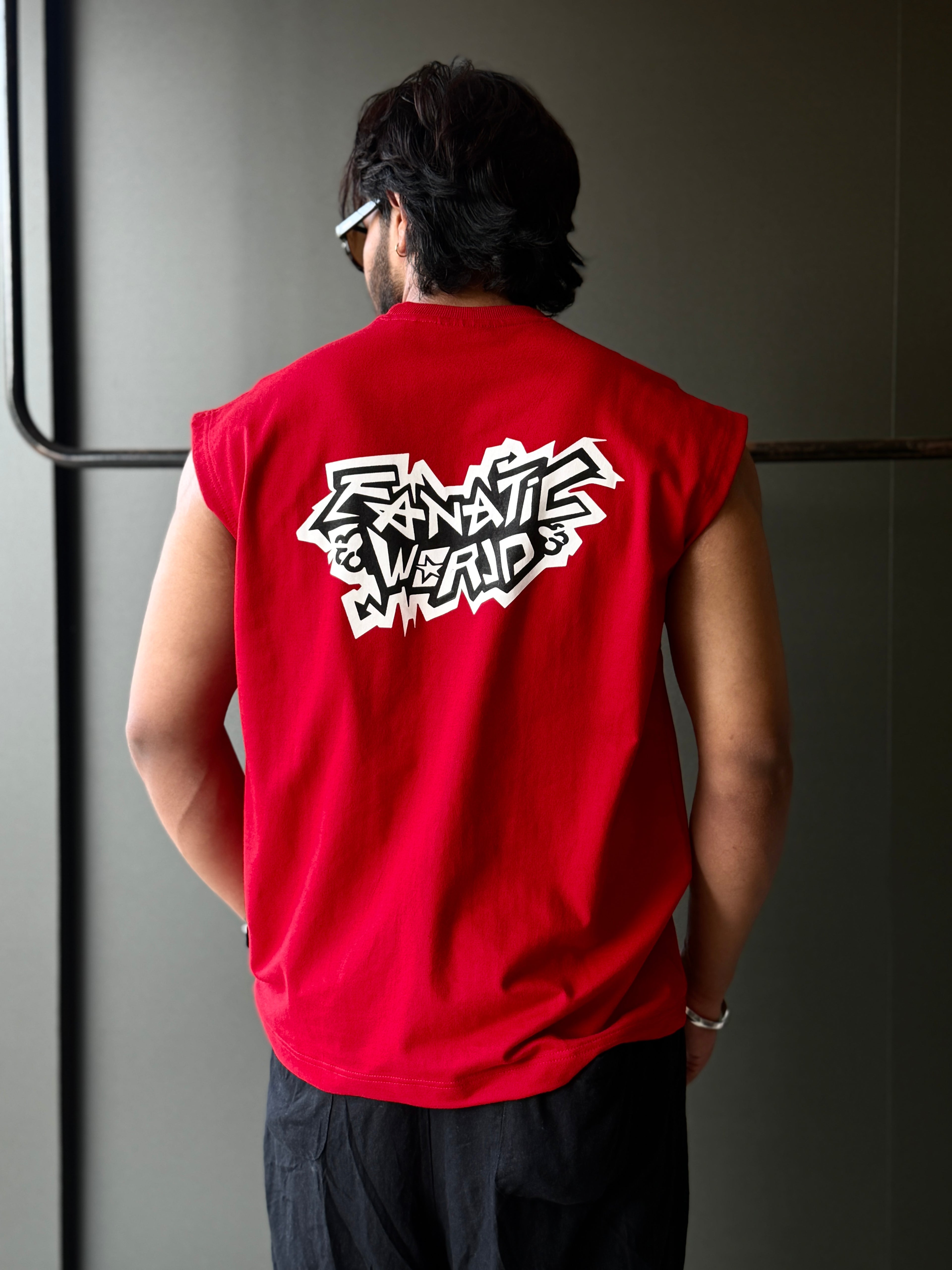Fanatic Riot Red               Sleeveless TShirt