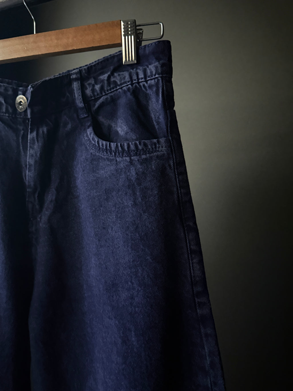 Riot Blue Washed Denim WideLeg Baggy JN11/6