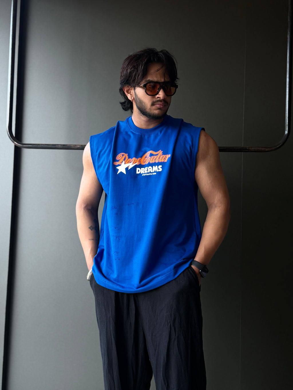 Dope Dreams Cobalt          Sleeveless TShirt
