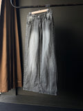 Veltrix Light smoke grey fade Denim WideLeg Baggy Jn10/2
