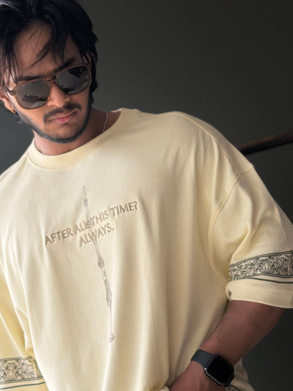 Complimentary Graphic Oversized Tshirt 13