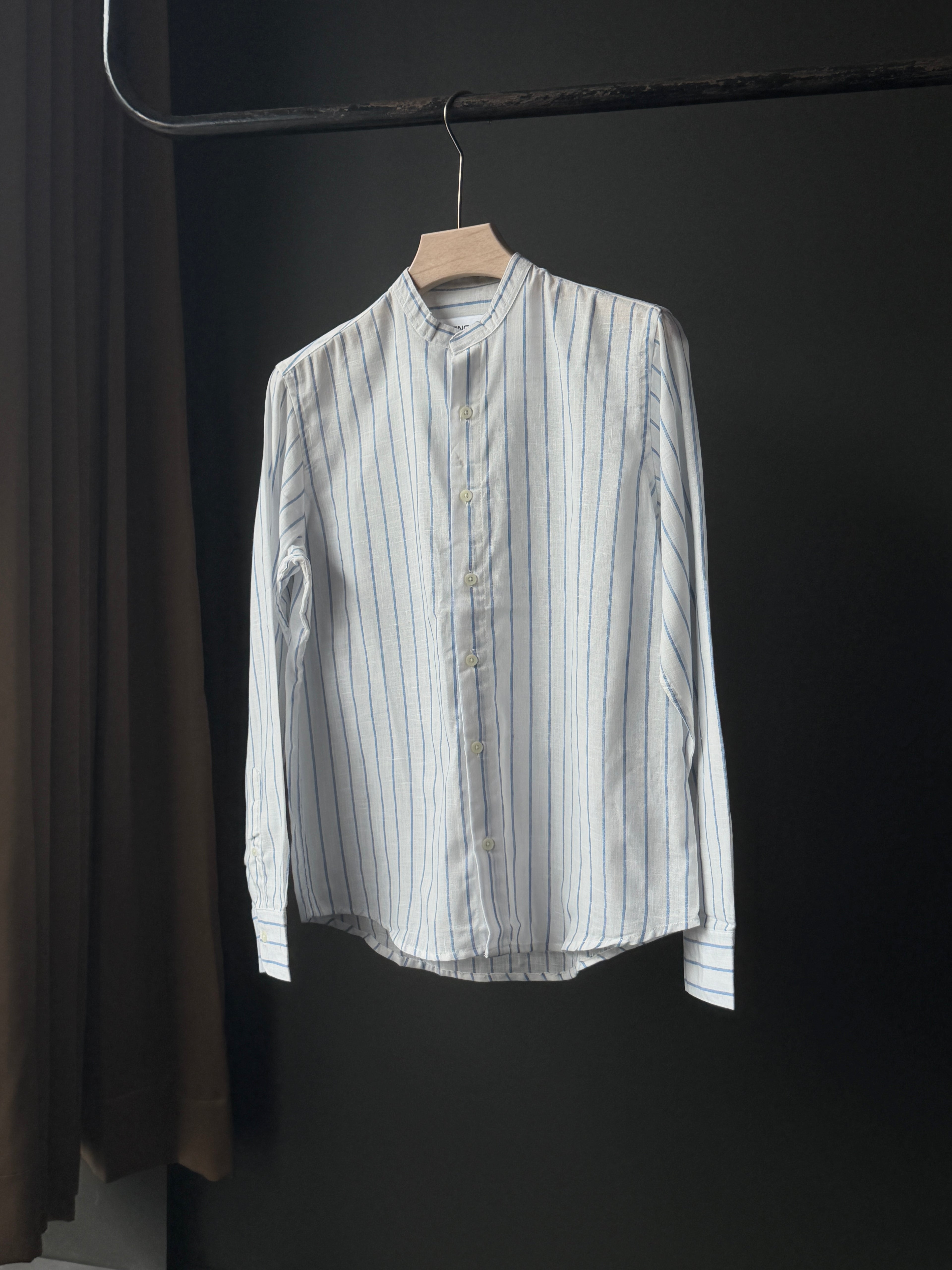Riviera Blue Classic Stripe FullSleeve Shirts