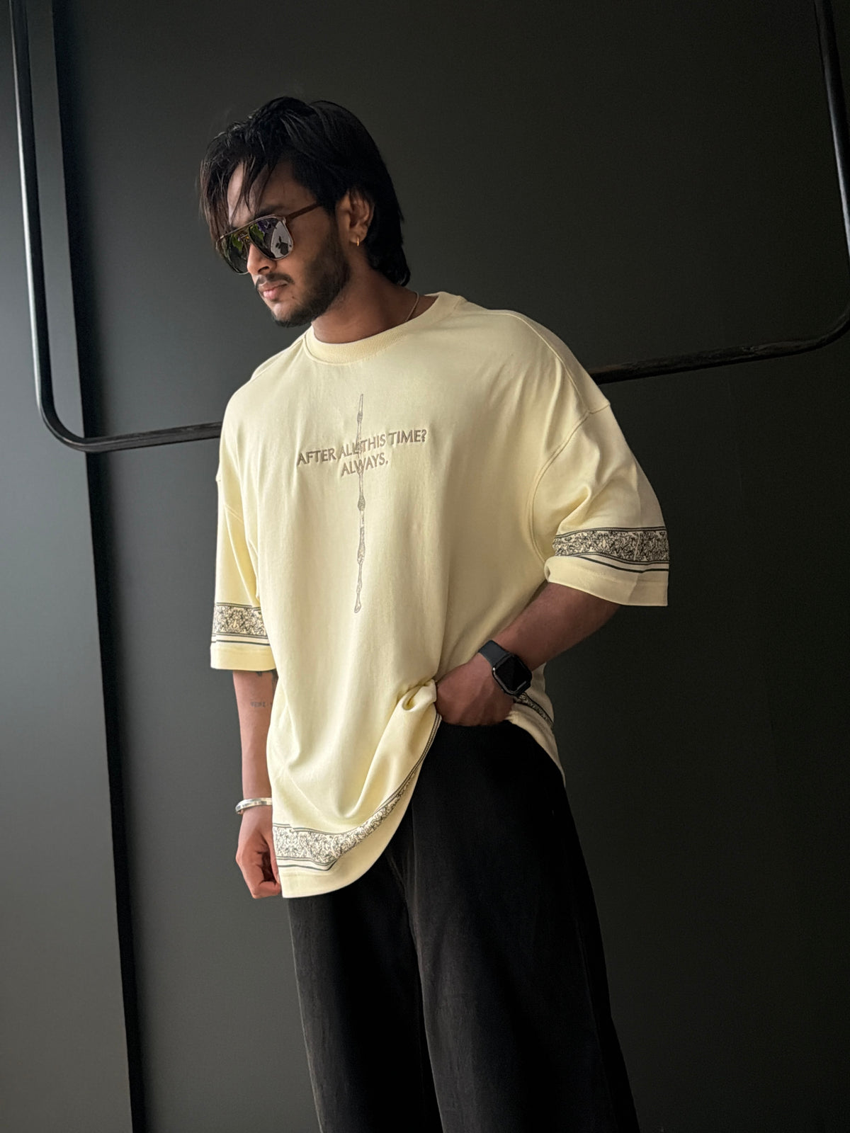 Complimentary Graphic Oversized Tshirt 13