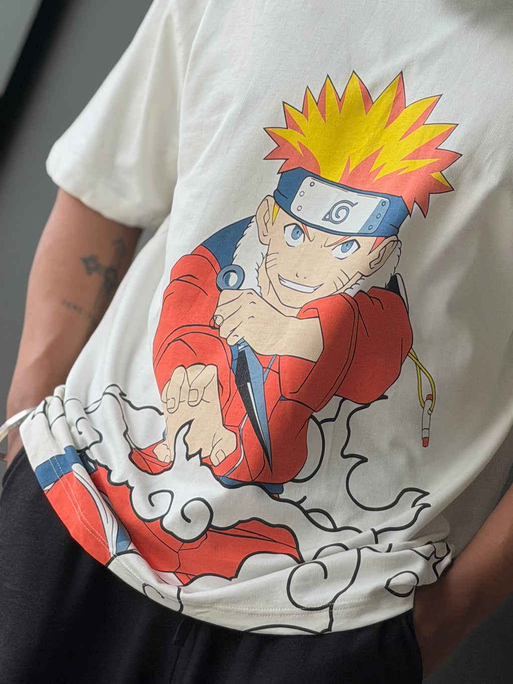 Complimentary Graphic Oversized Tshirt 10￼