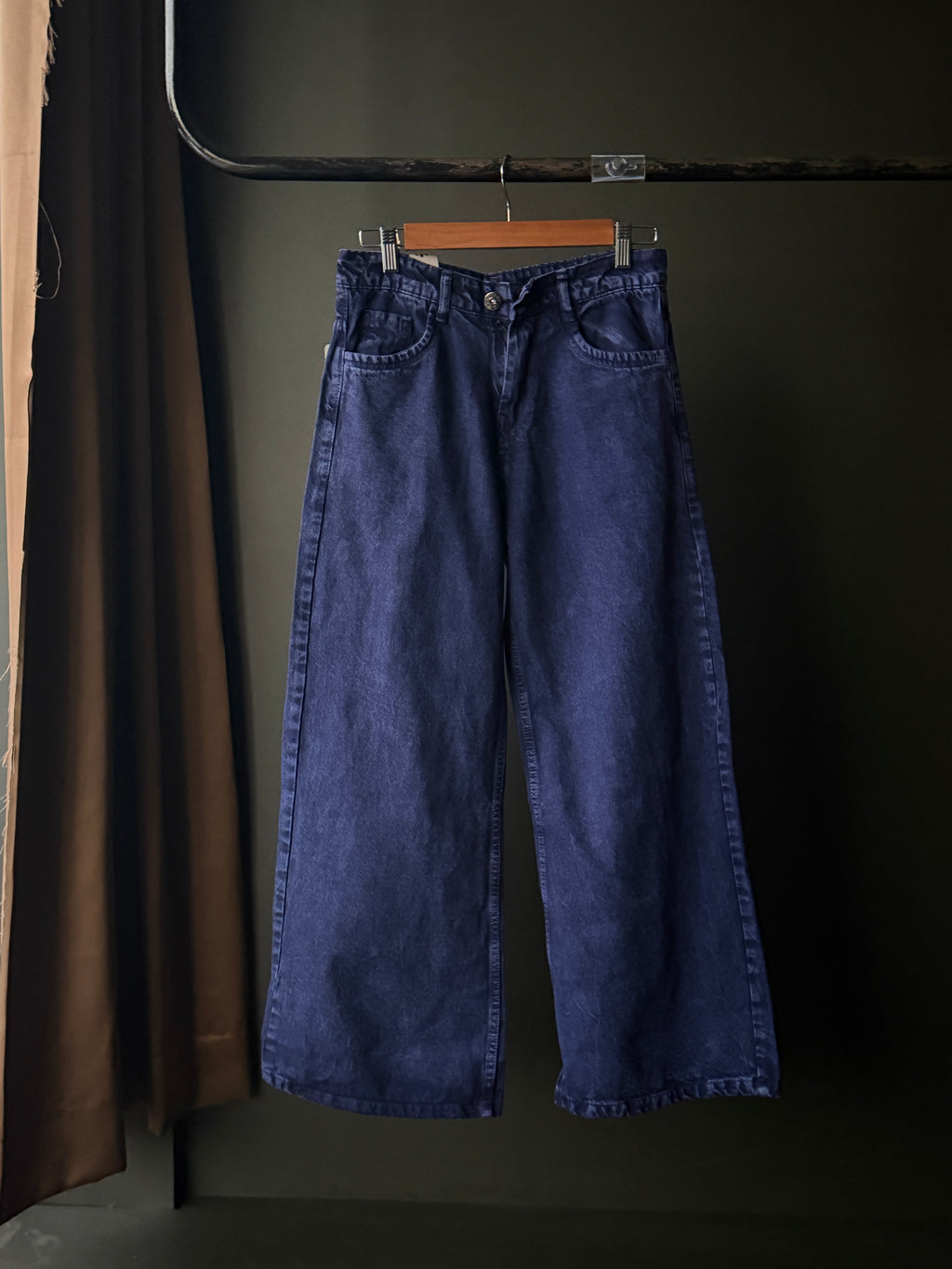 Riot Blue Washed Denim WideLeg Baggy JN11/6