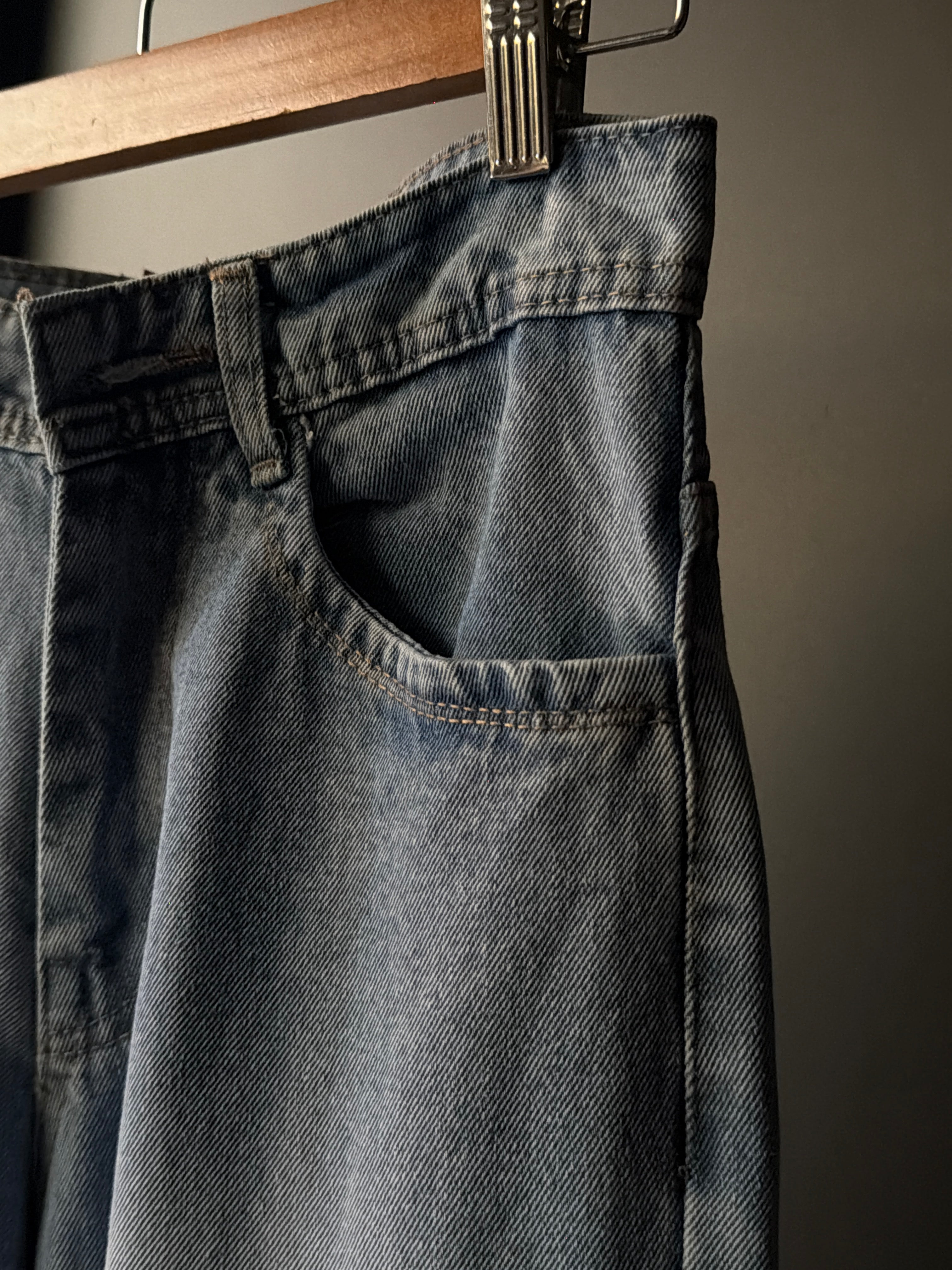 Gravel Fade Denim                 Straight Fit Baggy Jn7/3