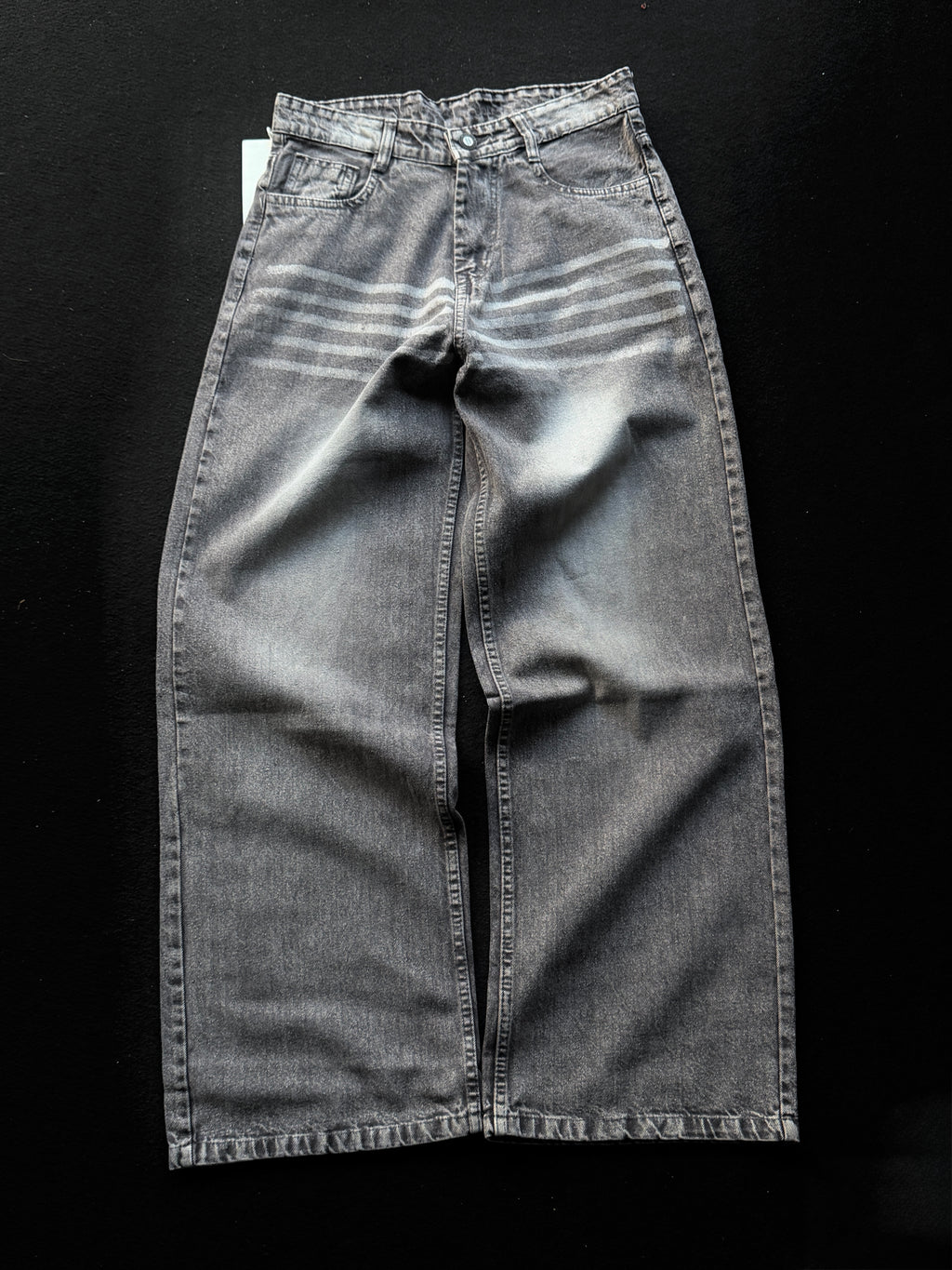 Vintage Pewter Denim         WideLeg Baggy Jn1/6