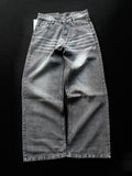 Vintage Pewter Denim         WideLeg Baggy Jn1/6