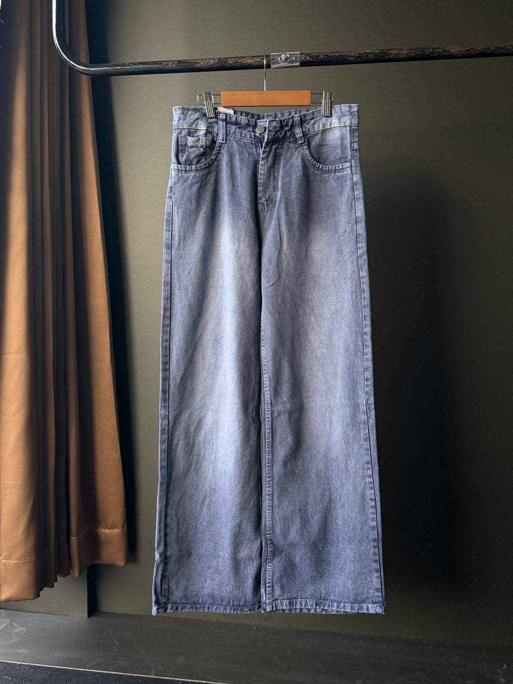 Sovren grey wash Denim WideLeg Baggy Jn10/4
