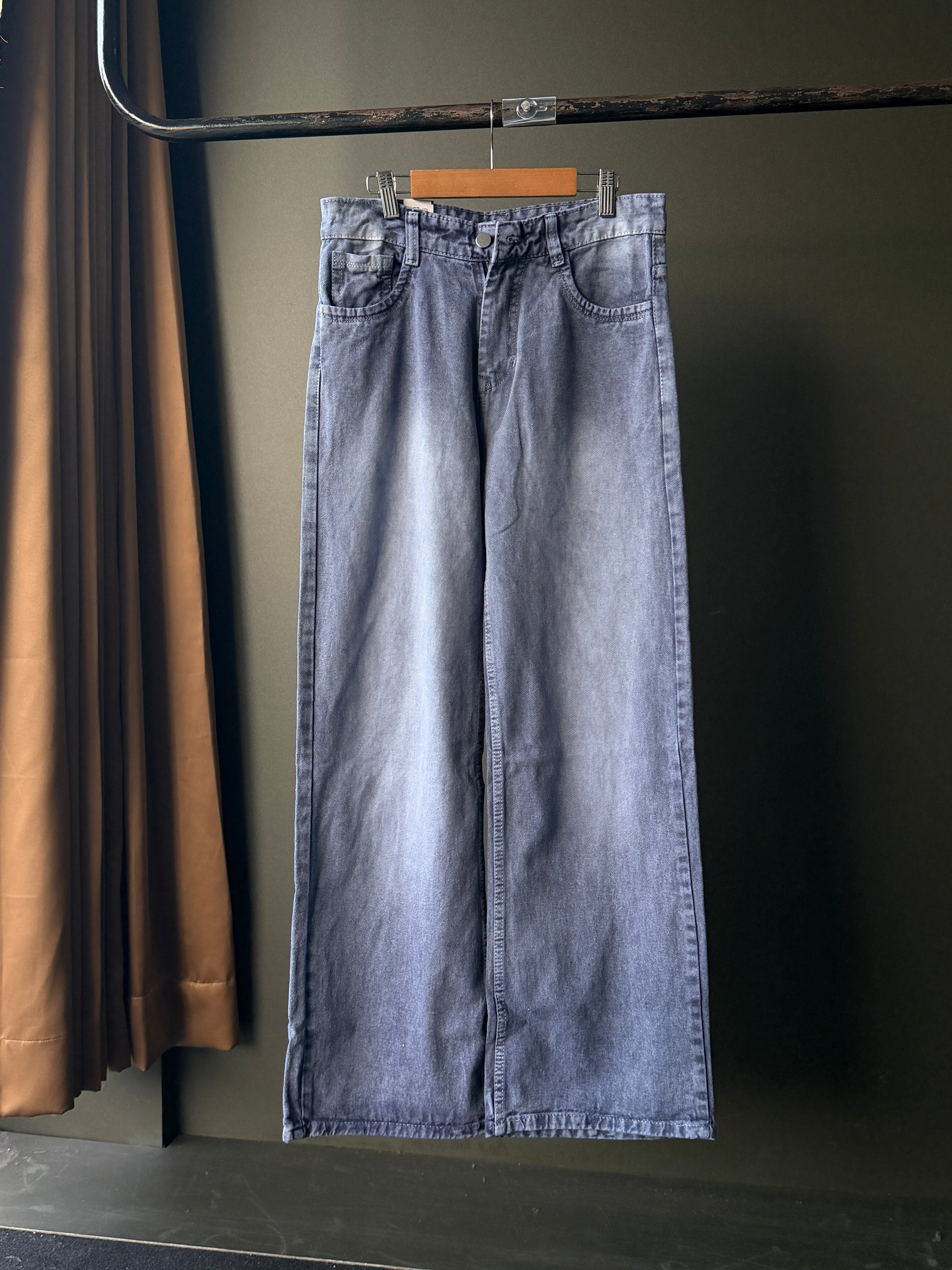 Sovren grey wash Denim WideLeg Baggy Jn10/4